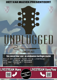 Unplugged poster LIVESTREAM